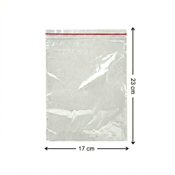 KİLİTLİ TORBA 17 X 23  300 AD.Lİ